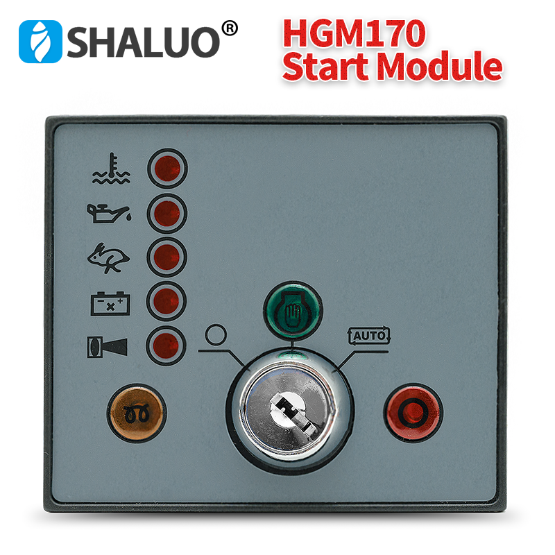 汽油发电机改电启动全套配件柴油机组控制器自启模块HQM170HGM170