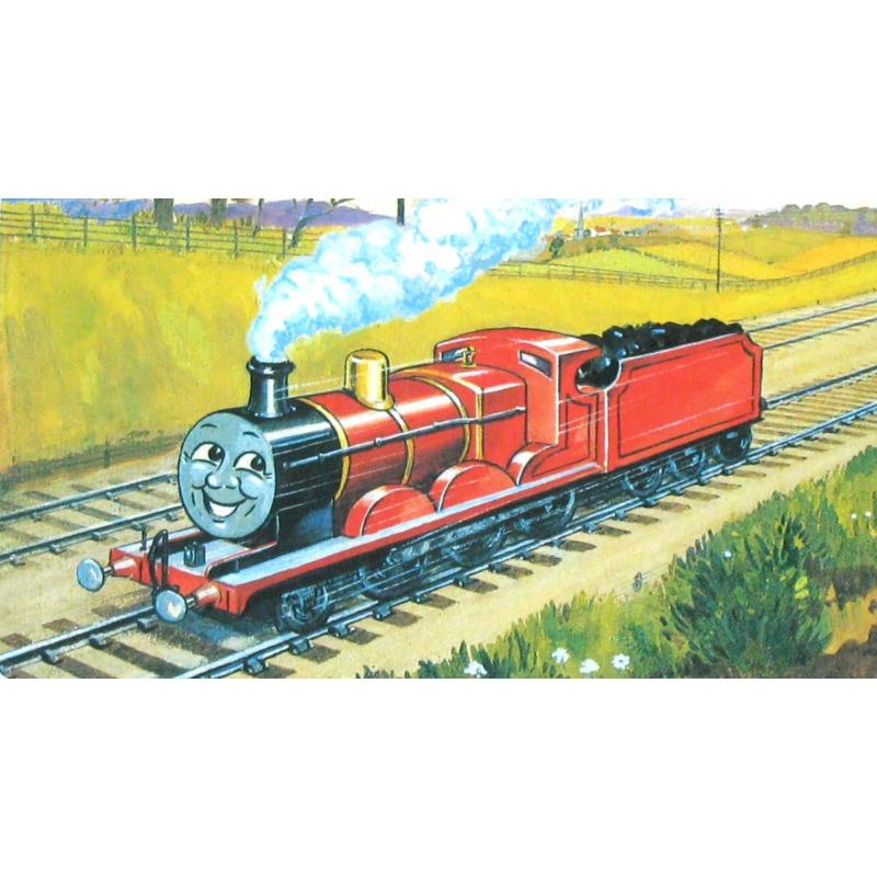 James the Red Engine by The Rev.w.Awdry精装Heinemann詹姆斯红色引擎 (铁路系列号 3)发动机