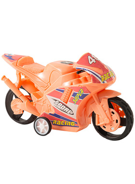 儿童玩具车迷你装糖小汽车仿真女孩摩托车地摊货源回力摩托车