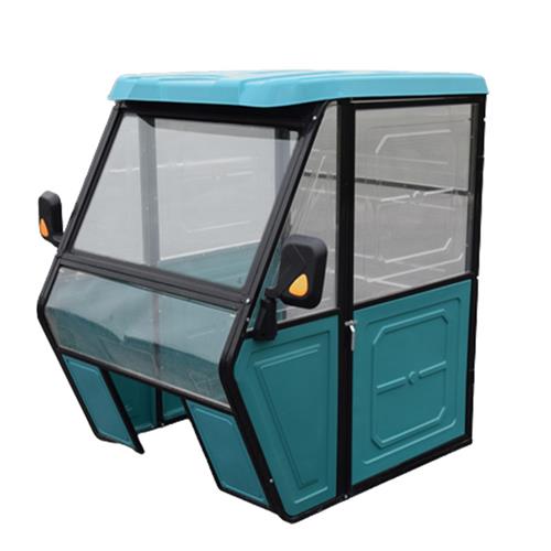 新款驾驶室雨棚快递电动三轮车车棚篷前车头篷加厚全封闭透明玻璃