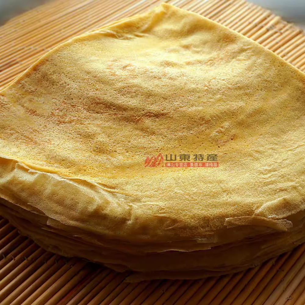 【顺丰】博山玉米煎饼 一斤 手工煎饼 摊煎饼