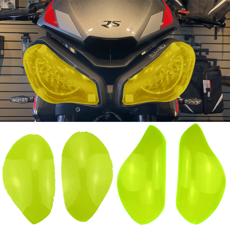 适用于摩托车凯旋765 RS Triple青蛙王子 765RS 改装大灯罩保护壳