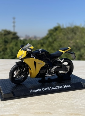 1:24本田CBR1000RR摩托车模型收藏摆件