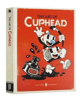 英文原版 茶杯头美术设定集 TGA获奖独立游戏 精装 The Art of Cuphead 30年代复古画风 概念设定插画