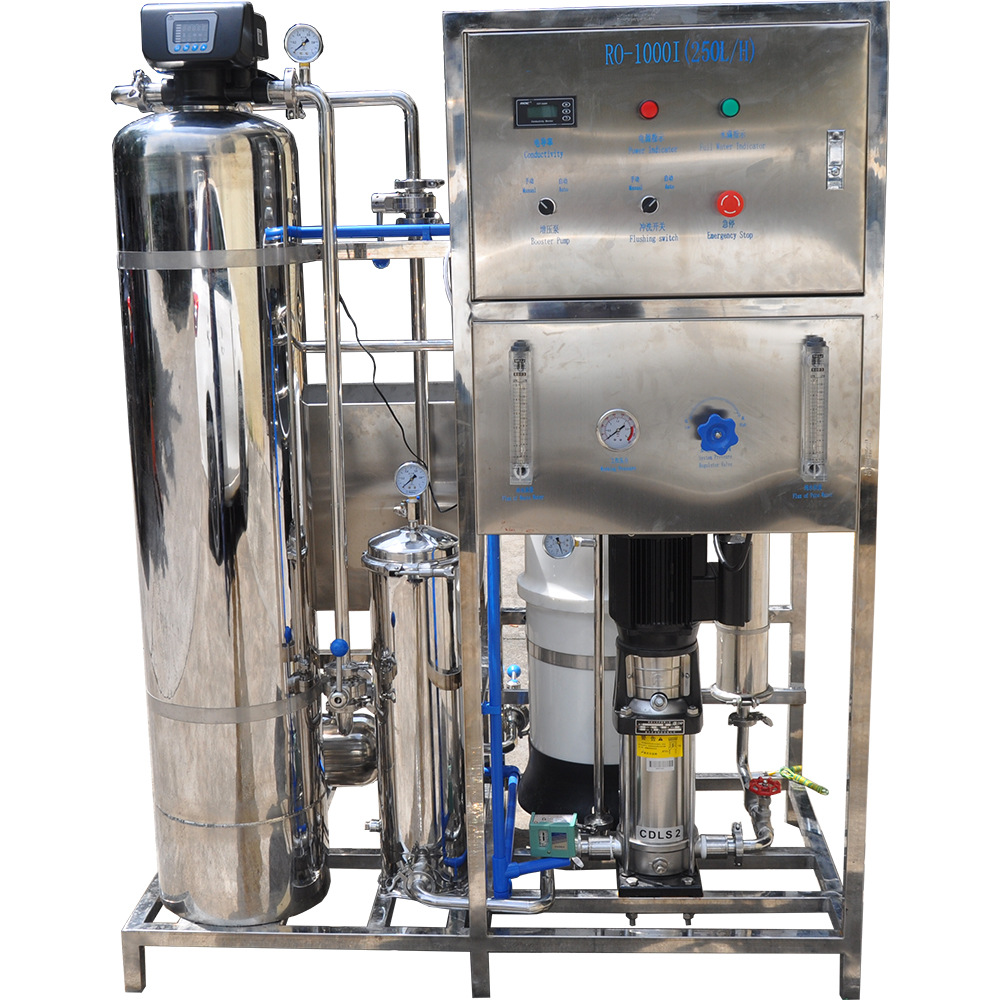多级深度过滤矿泉水纯净水过滤生产设备山泉水处理设备水质处理器
