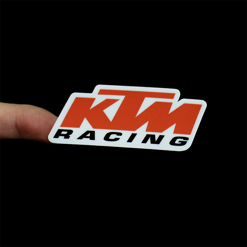 KTM logo标志贴纸山地车公路车越野摩托车架个性拉花改装防水定制