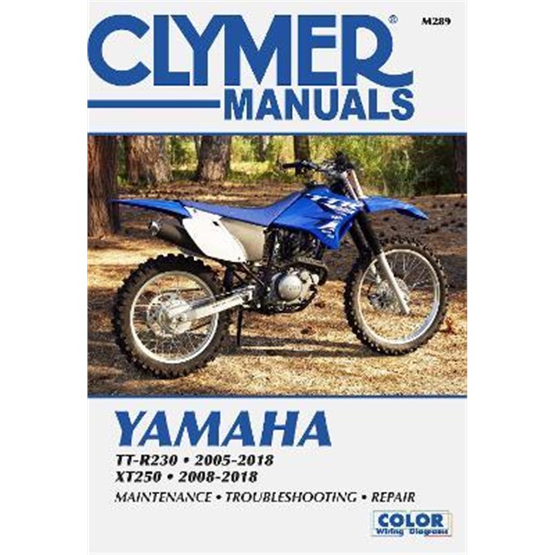 预订Yamaha TT-R30 and XT250 (2005 - 2018) Clymer Repair Manual