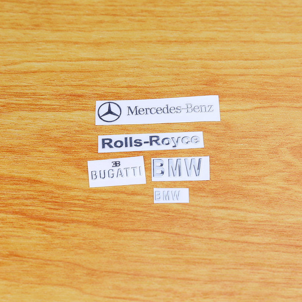 清仓金属车标贴适用于宝马BMW奔驰劳斯莱斯布加迪车内外装饰
