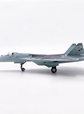WLTK日炙 俄罗斯空军SU-57战斗机053# 苏57成品合金飞机模型1/100