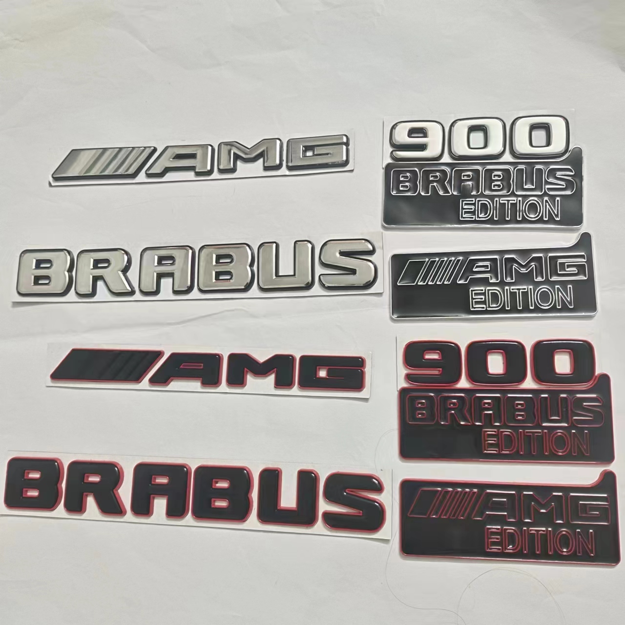 适用于奔驰新G级车标G900速博BRABUS改装标志巴博斯个性排量贴600