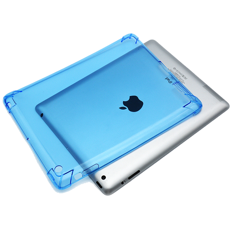 苹果ipad2保护套A1458平板10.2寸防摔外壳9.7气囊硅胶套air4透明3