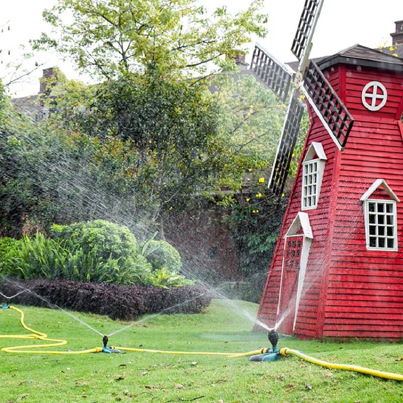 自动旋转360度园林喷淋喷头浇水灌溉神器浇菜草坪屋顶降温洒水器