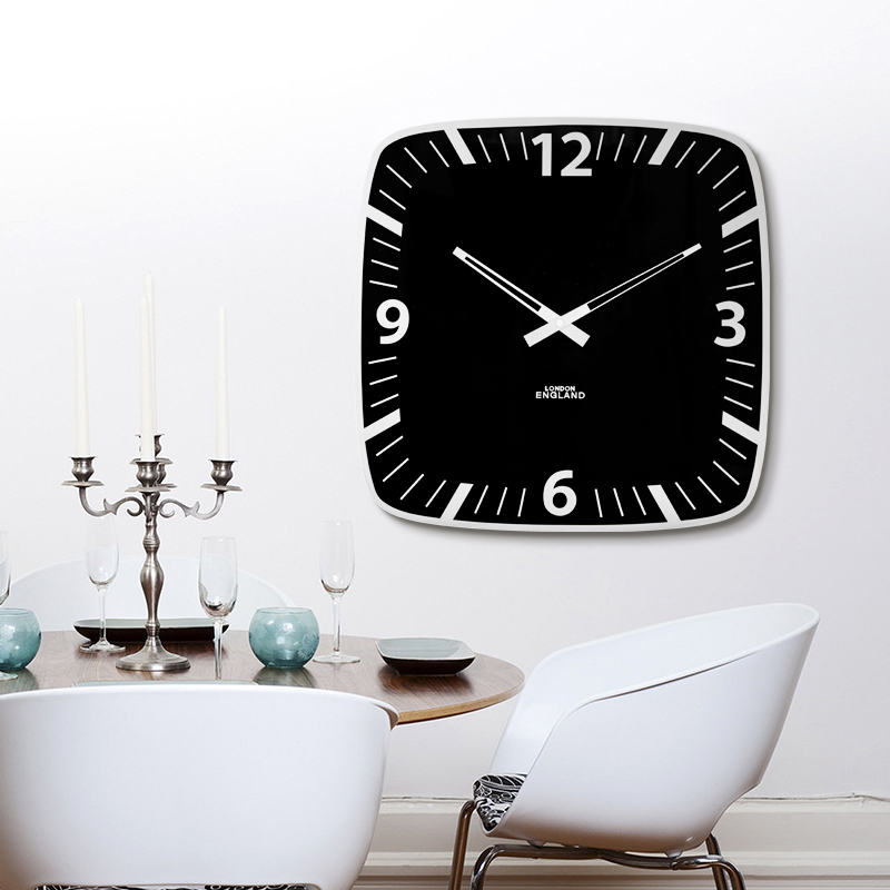 后现代简约时钟客厅钟创意特大壁钟卧室壁挂钟表美式家用个性挂表