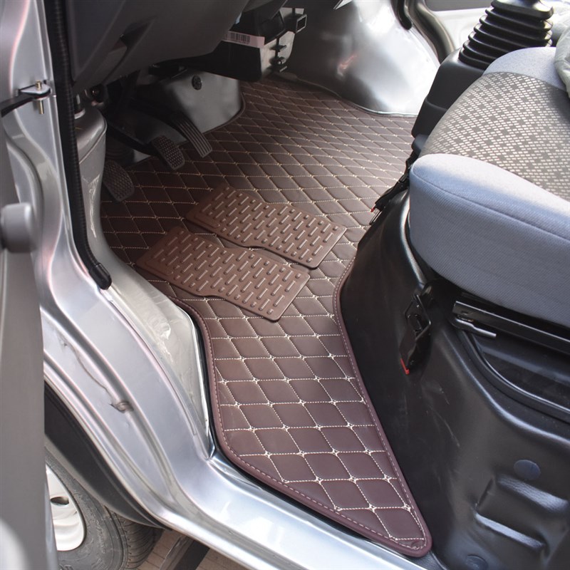 长安星卡C11C12单排双排小货车轻卡微型专用加厚脚垫地垫地毯装饰
