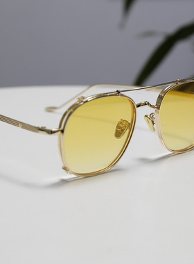 ins嘻哈风眼镜男街拍时尚显瘦太阳镜欧阳娜娜同款夹片套件太阳镜