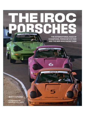 英文原版 The IROC Porsches IROC国际冠军赛 保时捷911和赛车手们的故事 精装 英文版 进口英语原版书籍