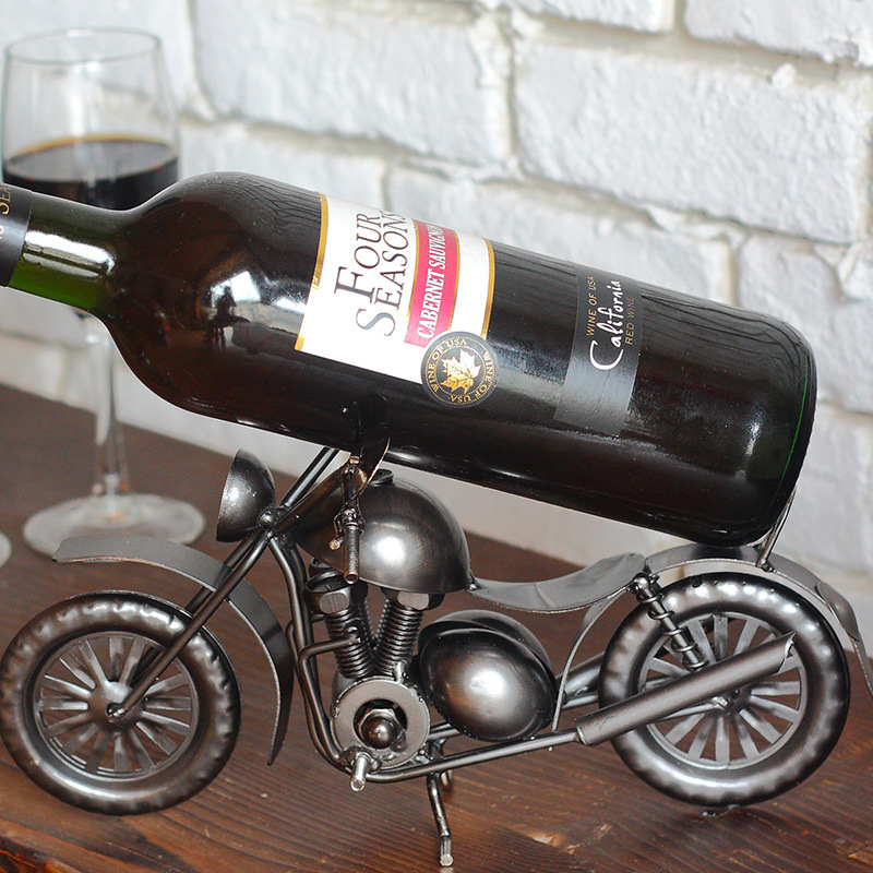 清仓处理不退不换摩托车模型红酒架酒瓶架酒具酒吧创意摆件19438