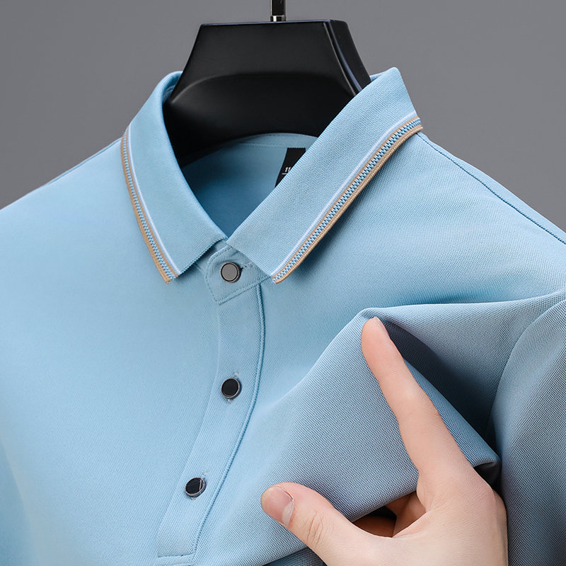 男装新款上市常规优质精品Polo衫时尚都市标准夏季2024年夏季短袖