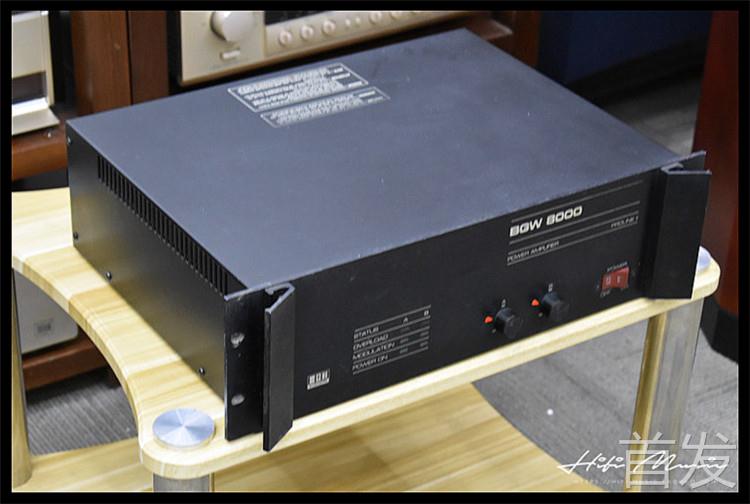 二手原装美国进口 BGW/必敬敌 8000 HIFI发烧监听后级功放机 220V