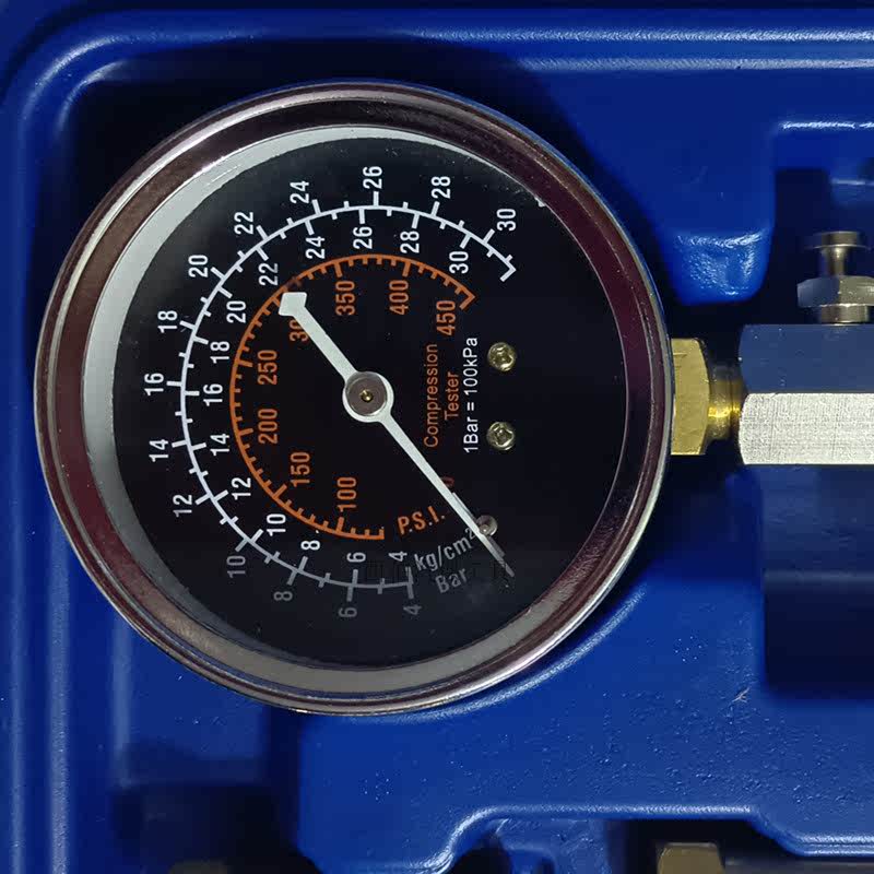 汽油车缸压表摩托汽缸表天然气车气缸压力表油锯轮船外机检测工具