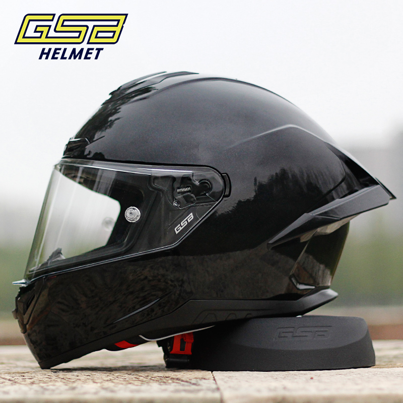 GSB361GT摩托车头盔全盔男女士全覆式大尾翼机车骑行头盔3C认证