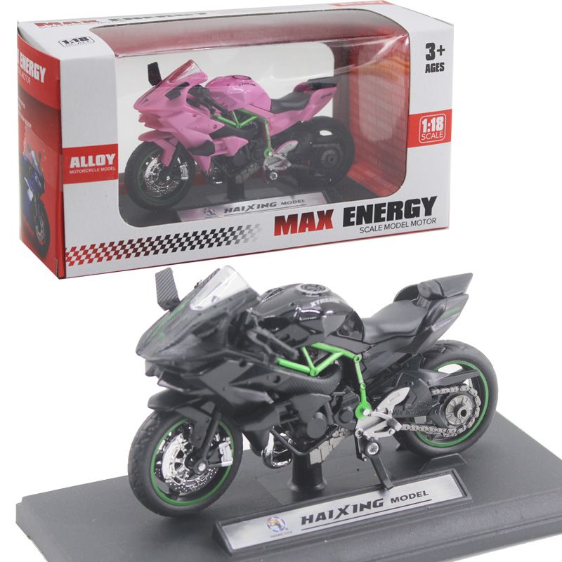 合金摩托车模型玩具仿真杜卡迪机车KTM越野赛车手办摆件生日礼物