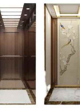 新品新家用电梯二层三四层液压升降平台货梯别墅五六七层曳引机观