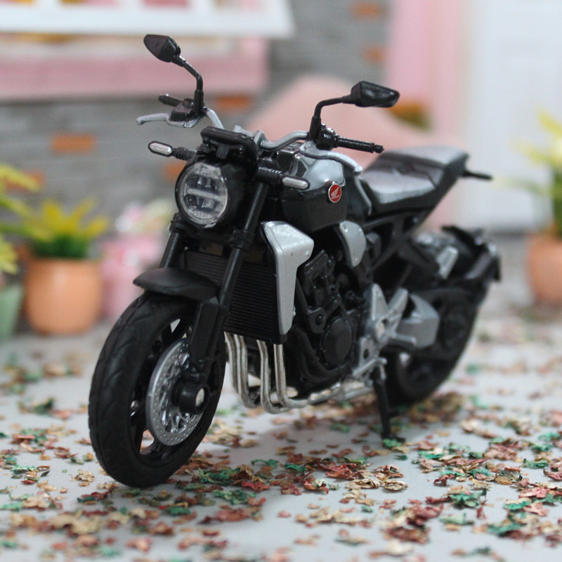 威利2018本田CB1000R摩托车模型礼物机车模仿真合金摆件本田金翼