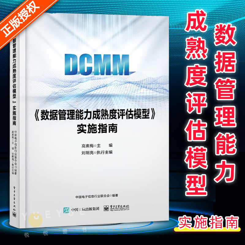 《数据管理能力成熟度评估模型》实施指南 中国电子信息行业联合会 数据管理概念 背景 发展历程 数据管理理论知识 电子工业出版社