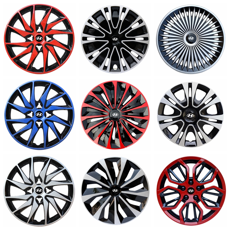 适用于现代瑞纳 雅绅特汽车轮毂盖轮毂罩钢圈盖轮胎盖14寸改装