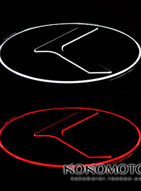现代车型专用LED车标 K型 韩国进口