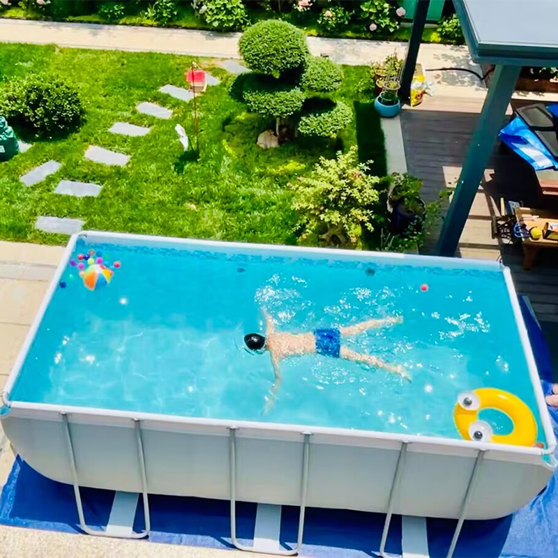 大型成人游泳池家用超大号别墅室外支架水池庄园草坪移动加厚泳池