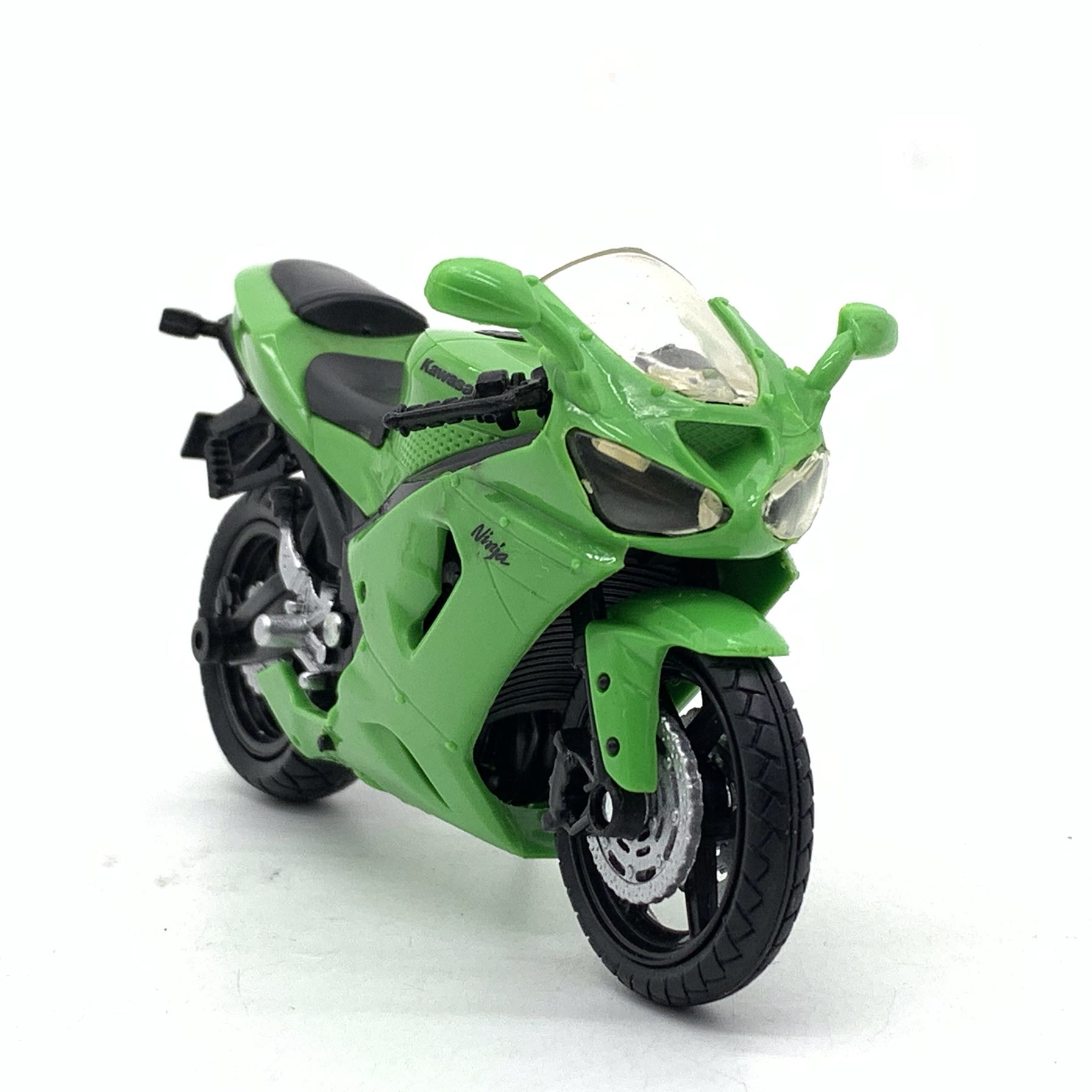 1:18川崎Ninja忍者 摩托车模型 长11cm