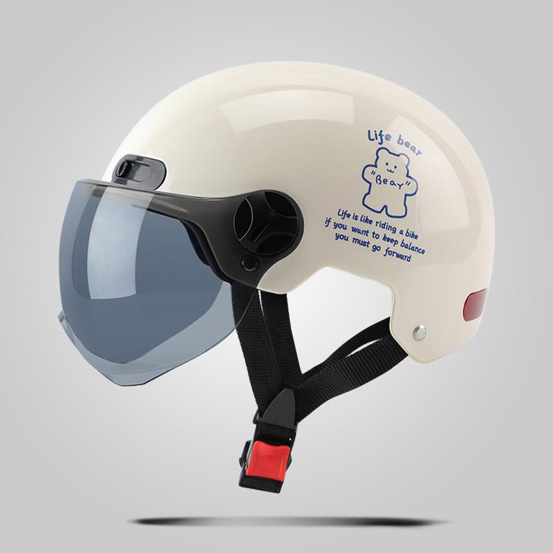 儿童头盔12岁以上大童青少年学生电动车摩托车3c认证安全盔夏季女