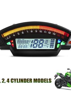 跨境摩托车仪表改液晶装配件显示屏彩色里程表速度表水温通用