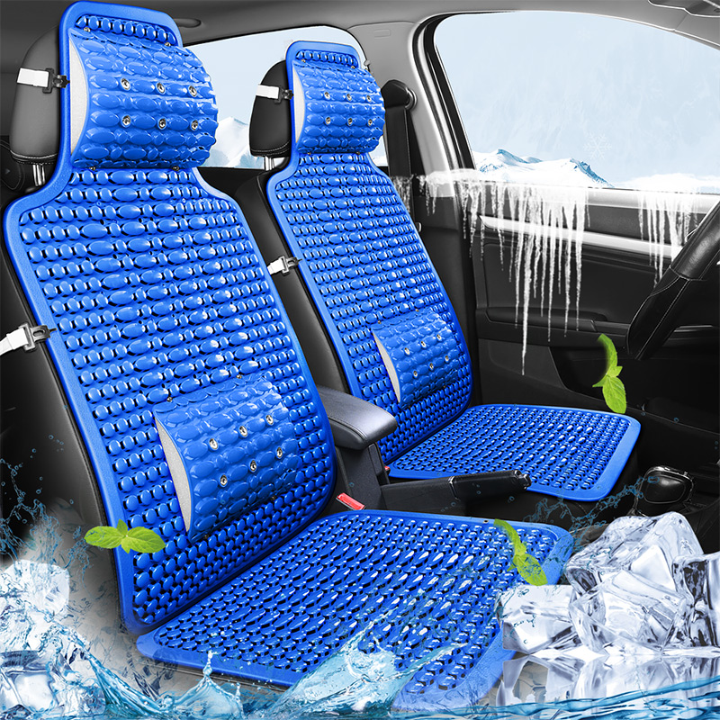 夏季汽车载坐垫车内塑料凉垫大小货车通风座椅套透气夏天车用凉席