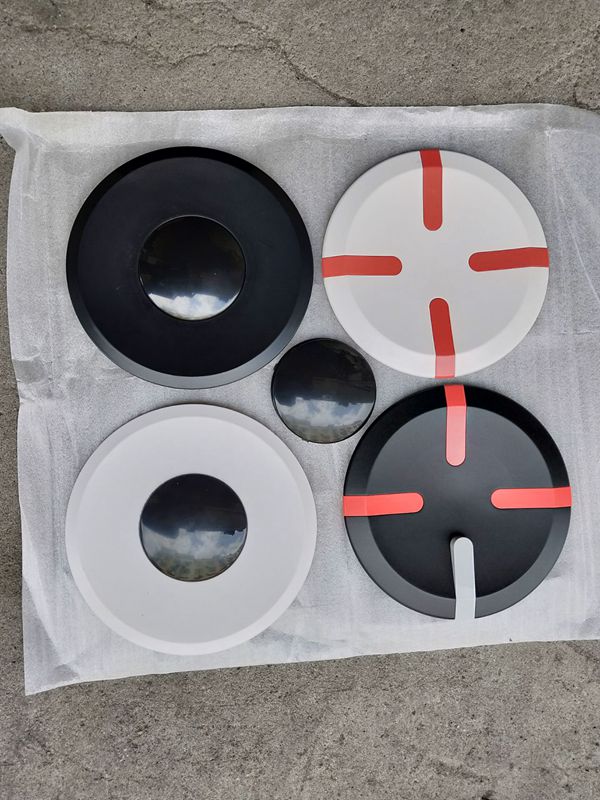 小米9号平衡车轮毂盖轮毂边盖国际版装饰盖小黑盖盖芯通用可互换