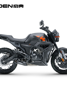 启典KIDEN 2023新款KD150-GK铝轮版(国IV) 单缸水冷150cc摩托车