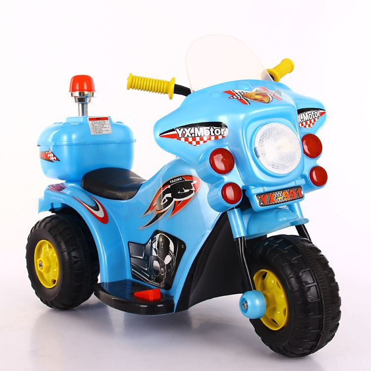 小孩子电动车新款儿童摩托三轮车子可坐人可推3到6岁网红男孩2岁