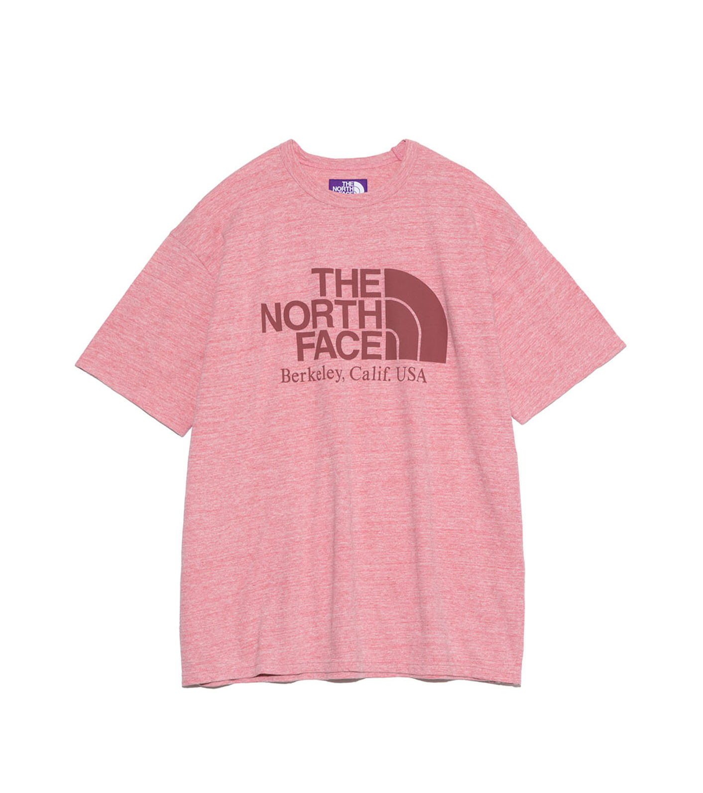 TNF Cotton Rayon Field GraphicTee24SS北面紫标棉丝LOGO短袖T恤