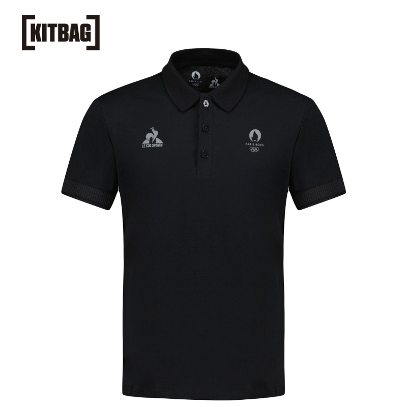 2024 巴黎奥运会乐卡克POLO衫-黑色