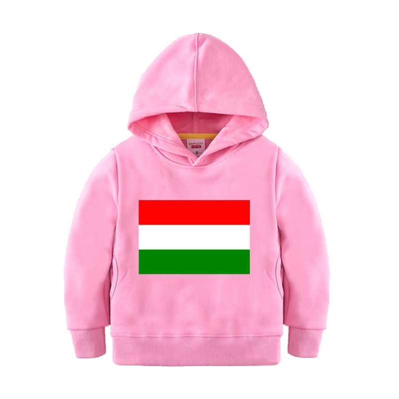 匈牙利国旗卫衣男童女孩中小学生运动会亲子装连帽服装外套幼儿园