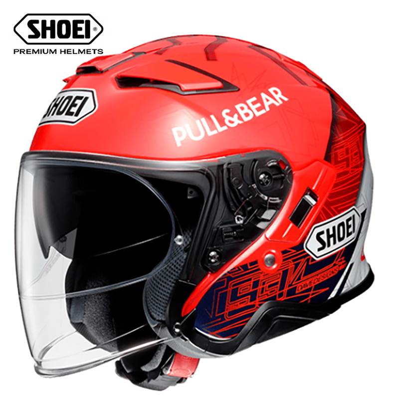 SHOEI头盔J-CRUISE 2半盔摩托车骑行男女双镜片3c认证进口防雾