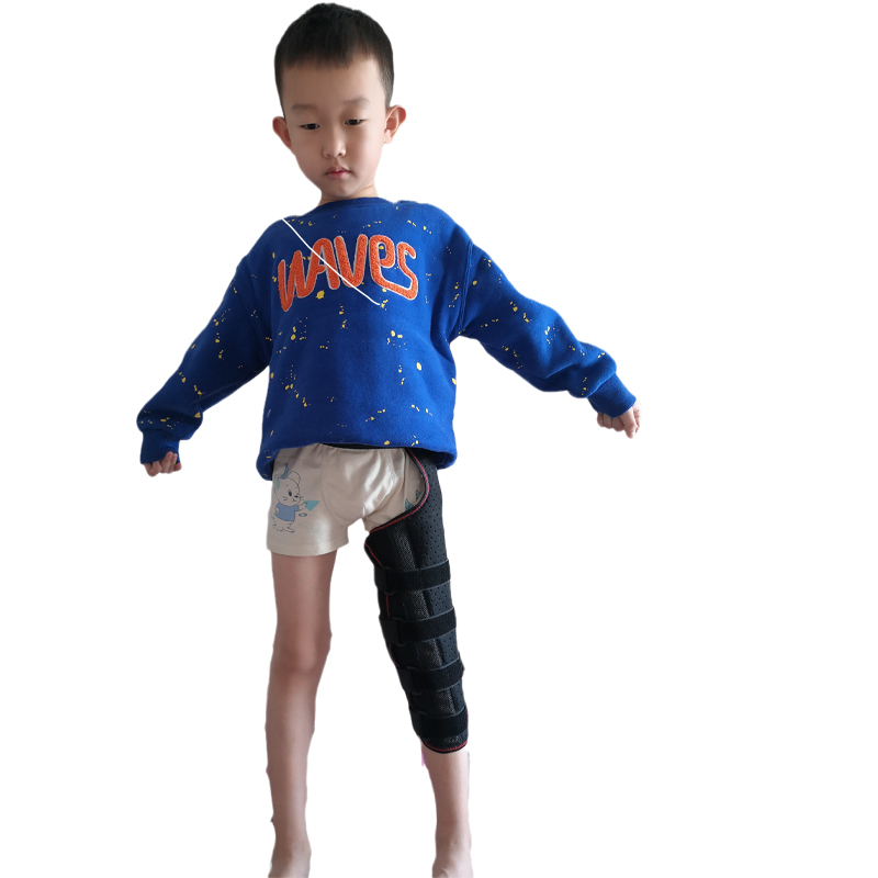 膝关节固定支具半月板膝盖保护支架髌骨受伤石膏X型O型腿矫正防滑