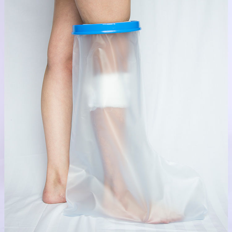 骨折洗澡防水套脚踝腿部手臂胳膊伤口术后成人儿童受伤沐浴保护套