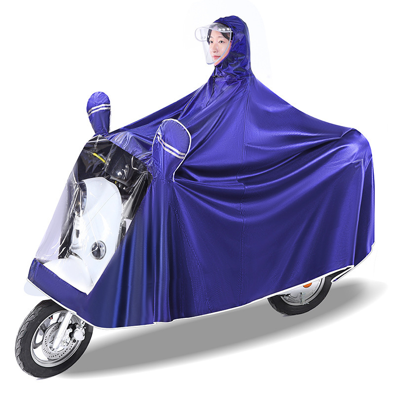 电动电瓶车雨衣摩托车雨披新款骑行专用加大长款全身防暴雨男女款