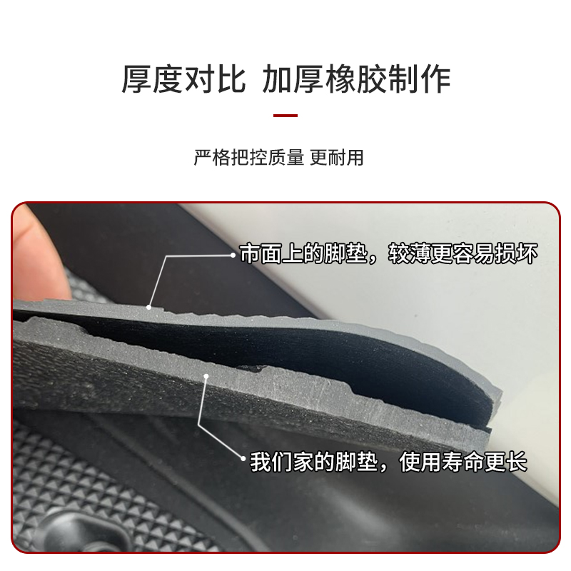 适用于雅马哈新福喜/福禧as125脚垫摩托车踏板车加厚防滑改装配件