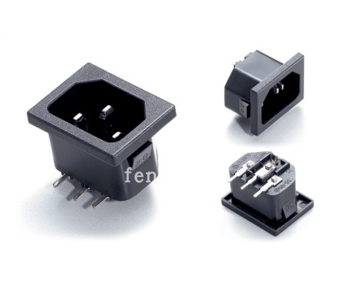 SS-120C IEC不间断电源输出插座三针 接线电源插座 品字专用电源