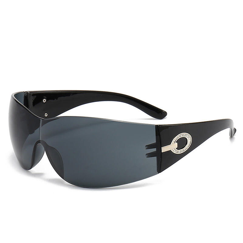 法国CapinKofin凹造型无框连体太阳镜新款骑行太阳眼镜潮流墨镜运