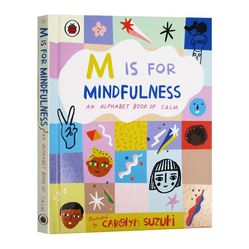 字母书 M代表正念 英文原版 M is for Mindfulness An Alphabet Book of Calm 小瓢虫 Ladybird 精装 英文版英语单词词汇学习书籍